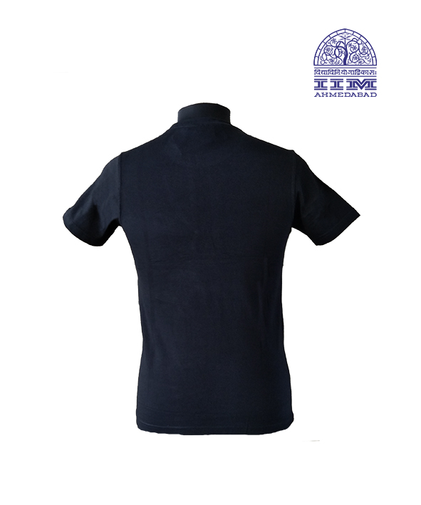 Round Neck black With IIMA